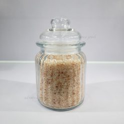 天然玫瑰鹽浴鹽(300g玻璃瓶裝)