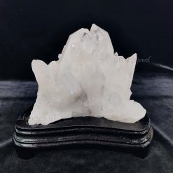 白水晶簇