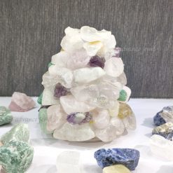 彩水晶塔形燈