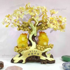 黃水晶發財樹-財福興旺
