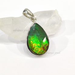 斑彩螺水滴形吊墜 10x14mm