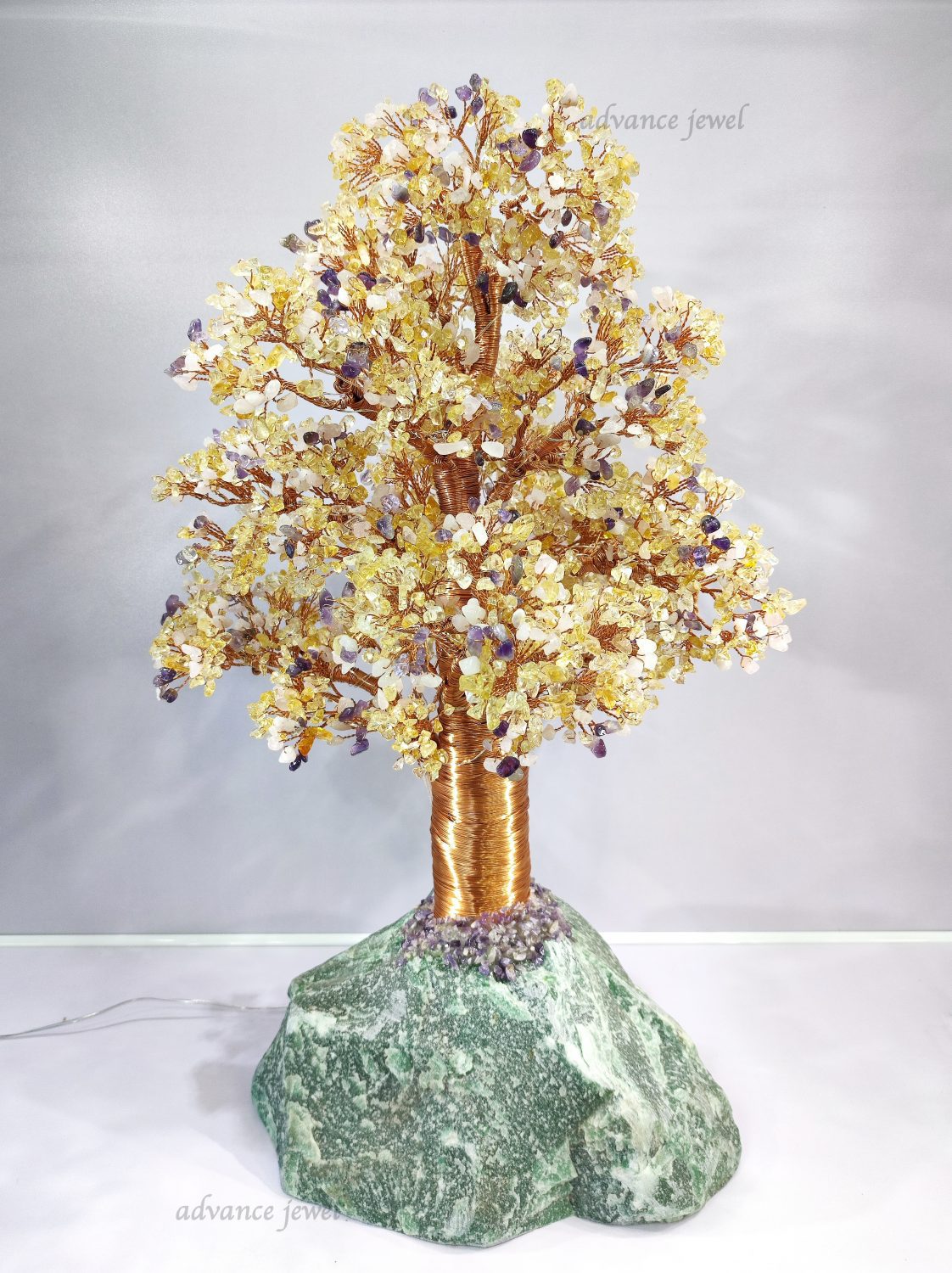 T25A-0012a_紫晶_粉晶_黃晶_usb_led_燈_擺設_發財樹_水晶樹_花樹_寶峻_AdvanceJewel_水晶_風水_催財_財運_智慧_人緣
