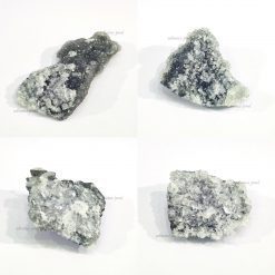 黑底魚眼石原石