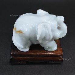 緬甸玉雕刻-大象