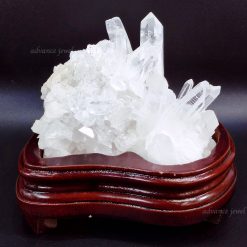 白水晶簇