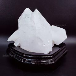 白水晶簇
