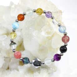 天鐵六角星多寶手鏈-925